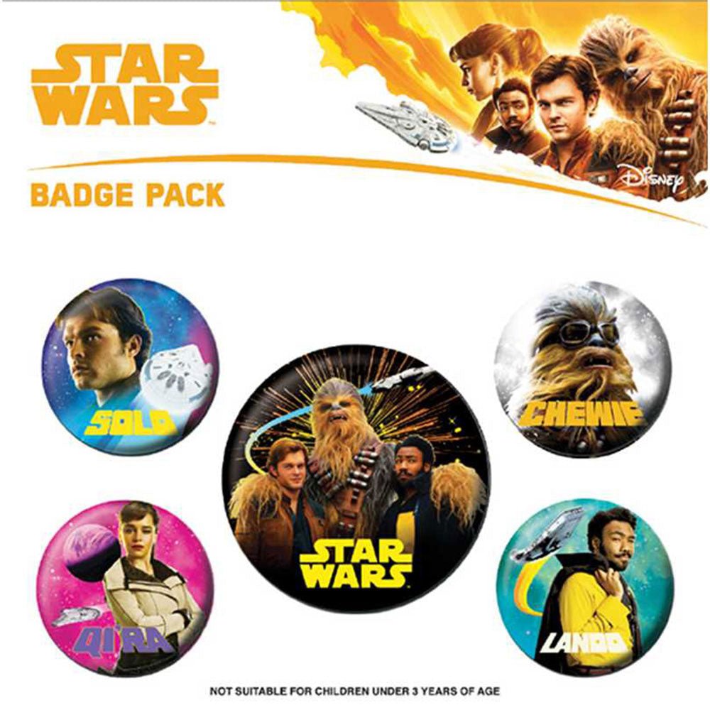 STAR WARS スターウォーズ - Badge Pack 5個セット / バッジ - PGS